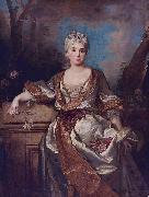 Nicolas de Largilliere Jeanne-Henriette de Fourcy France oil painting artist